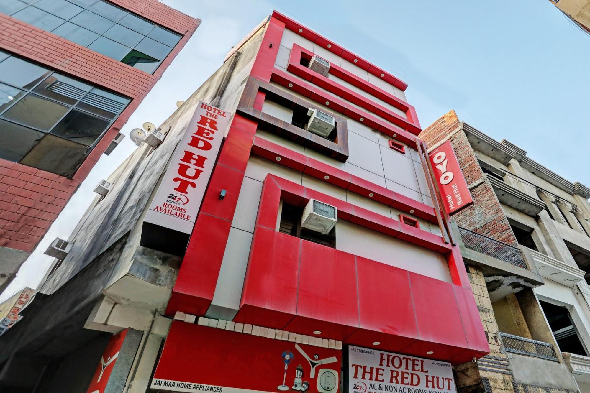 Oyo Hotel The Red Hut Chandigarh Bagian luar foto